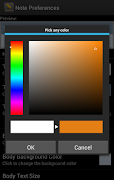 StyleNote Notes & Memos captura de pantalla 4