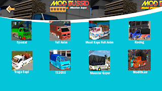 Mod Bussid Pickup Muatan Kayu スクリーンショット 2