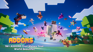 Addons for Minecraft PE Poster