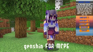 برنامه‌نما Genshin Mod Minecraft PE عکس از صفحه