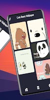 Cute Bears Wallpaper スクリーンショット 2