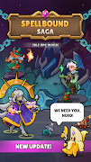Spellbound Saga Idle RPG Magic 截圖 7