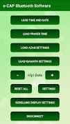 برنامه‌نما e-CAP Bluetooth Software عکس از صفحه