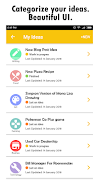 Idea Manager - Your Brainstorming Buddy اسکرین شاٹ 2
