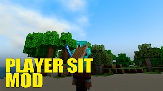 Sit Player Mod for Minecraft screenshot 5