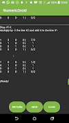 NumericDroid: Gauss-Jordan screenshot 1