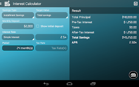 Interest Calculator ภาพหน้าจอ 4