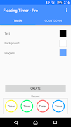 Floating Timer (Stopwatch) screenshot 1
