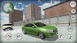 Русская тачка Лада Веста syot layar 3