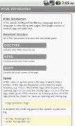 برنامه‌نما HTML Pro Quick Guide عکس از صفحه