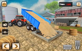 4 Schermata Real Tractor Drive Cargo 3D: N
