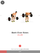 Barbell Workouts and Exercises syot layar 7