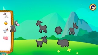 Learning & Coloring - farm animals 截图 5