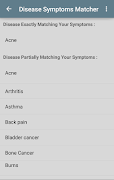 Disease Symptoms Matcher ポスター