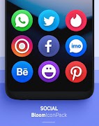Bloom Icon Pack capture d'écran 5