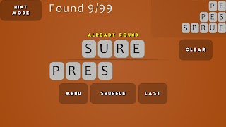 Almost Anagrams screenshot 2