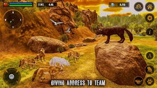 Wolf Simulator Wild Animal ภาพหน้าจอ 4