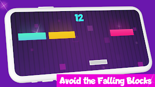 Falling Blocks: Tilt & Dodge! syot layar 4