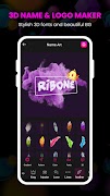 3D Name Art - 3D Logo maker Screenshot 7