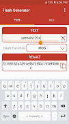 Hash Generator - Checksum Calc poster