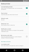 برنامهنما Batteryminder عکس از صفحه