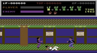 C64 Kung Fu Master 截圖 2
