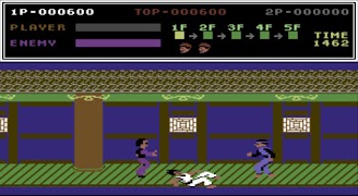C64 Kung Fu Master screenshot 2