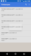 Intelisis Embarques screenshot 4