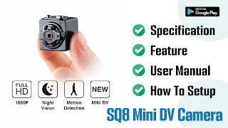 SQ8 Mini DV Camera App Advice Screenshot 1