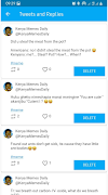 برنامه‌نما Delete Tweets عکس از صفحه