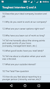 Interview Questions and Answer capture d'écran 1