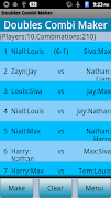 Doubles Combi Maker screenshot 4