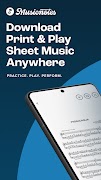 Musicnotes Sheet Music Player Ekran Görüntüsü 1