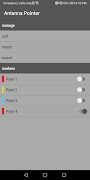 1 Schermata Antenna Pointer