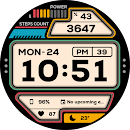 APK NW038: Digital watch face