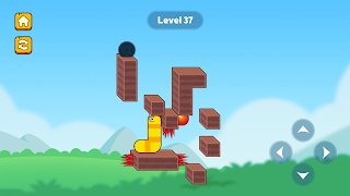 برنامه‌نما Hungry Worm - Greedy Worm عکس از صفحه