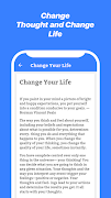 Change Thought and Change Life screenshot 1