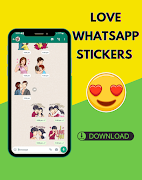 Romantic Stickers for WhatsApp imagem de tela 6