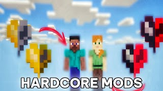 پوستر Hardcore Mod Minecraft PE