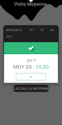 برنامه‌نما Math.Info Moyenne عکس از صفحه