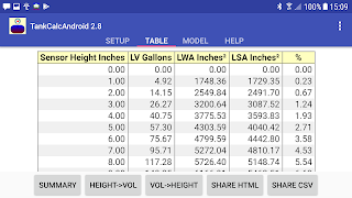 TankCalcAndroid Screenshot 1