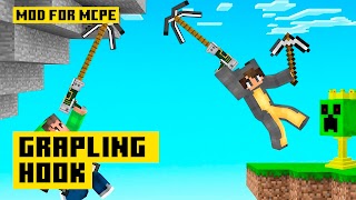 Grapling Hook Mod Minecraft PE ảnh chụp màn hình 6