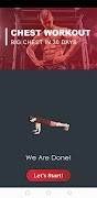 Perfect chest workout imagem de tela 1