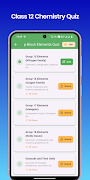 Class 12 Chemistry Quiz imagem de tela 5