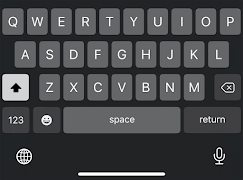 Iphone Keyboard For Android ảnh chụp màn hình 1