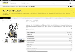 Catalogue Kärcher capture d'écran 2