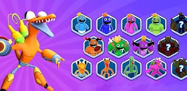 rainbow friends merge master ポスター