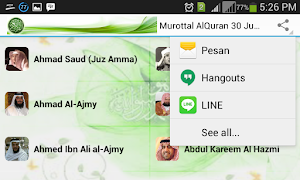 Murottal AlQuran Juz 1-30 تصوير الشاشة 4