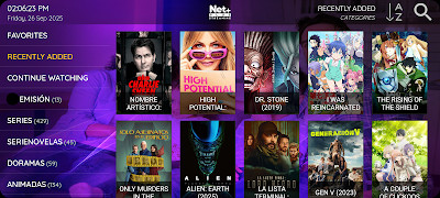 3 Schermata Netplus Streaming