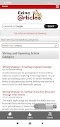 Ezine Articles Screenshot 4